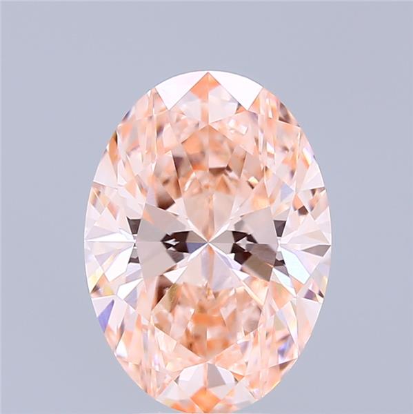 3.08 ct. oval Lab Grown Diamond front image