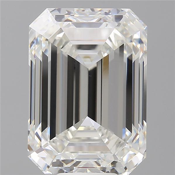 12.05 ct. emerald Lab Grown Diamond front image