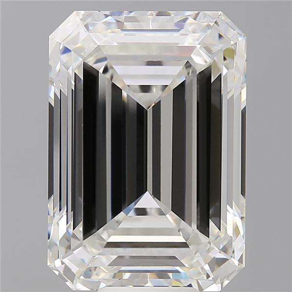 12.57 ct. emerald Lab Grown Diamond front image