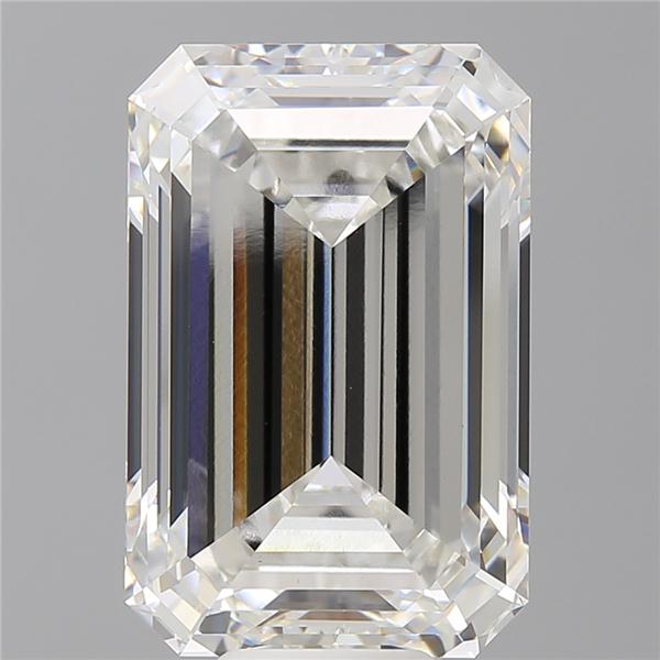 12.55 ct. emerald Lab Grown Diamond front image