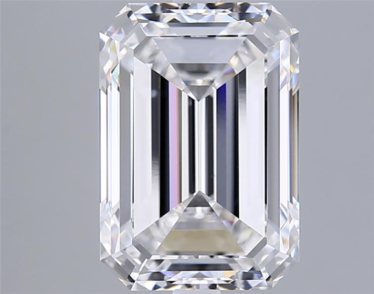 6.05 ct. emerald Lab Grown Diamond front image