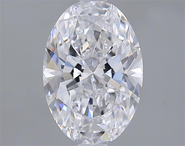 1.66 ct. oval Lab Grown Diamond front image