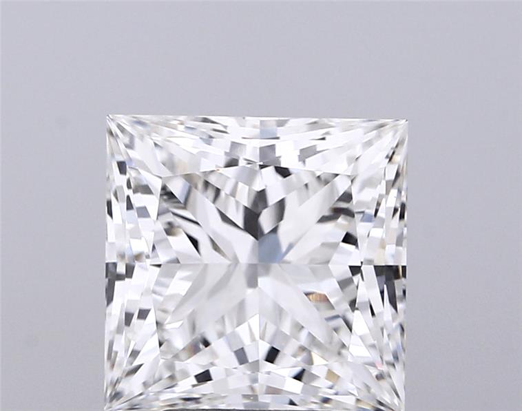 3.79 ct. princess Lab Grown Diamond front image