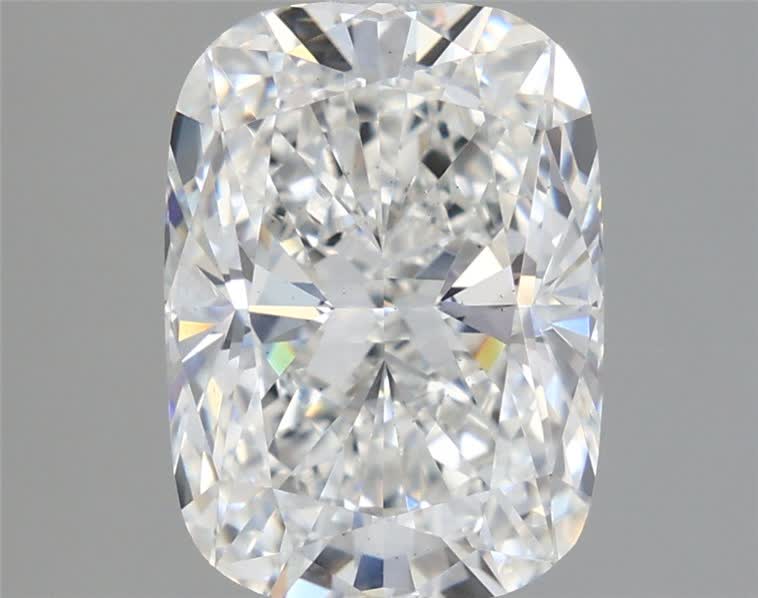 3.09 carat e VS2 EX Cut IGI cushion diamond