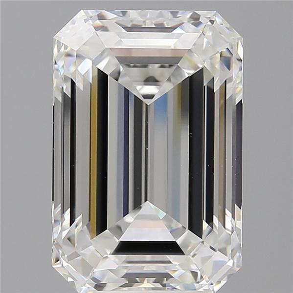 9.52 ct. emerald Lab Grown Diamond front image