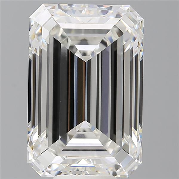 11.54 ct. emerald Lab Grown Diamond front image