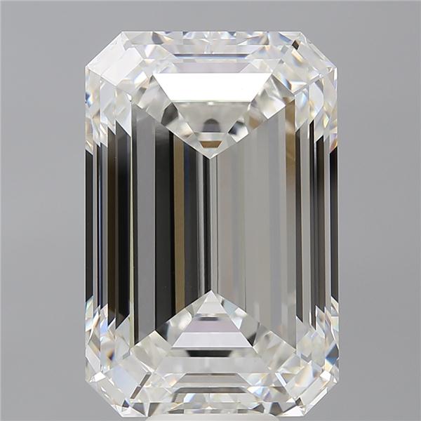 14.10 ct. emerald Lab Grown Diamond front image