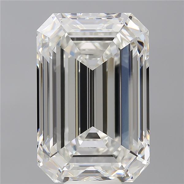 14.09 ct. emerald Lab Grown Diamond front image