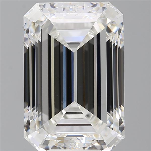 10.10 ct. emerald Lab Grown Diamond front image