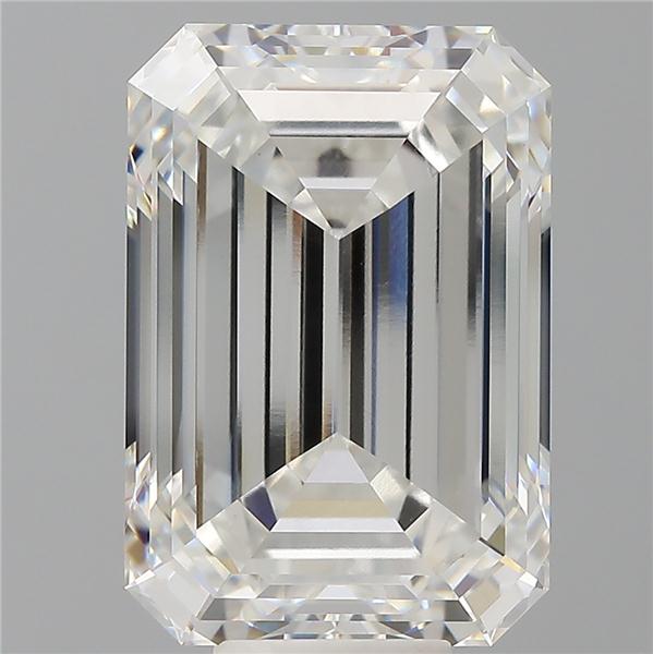 11.54 ct. emerald Lab Grown Diamond front image