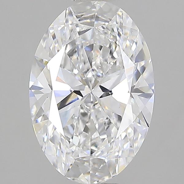 3.50 ct. oval Lab Grown Diamond front image