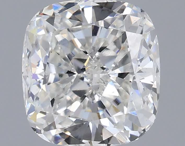 1.85 carat f VS2 EX Cut IGI cushion diamond