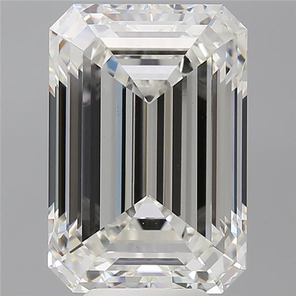 7.58 ct. emerald Lab Grown Diamond front image