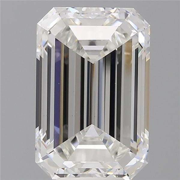 8.53 ct. emerald Lab Grown Diamond front image