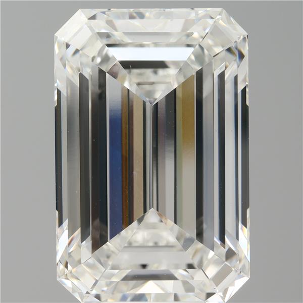 12.59 ct. emerald Lab Grown Diamond front image