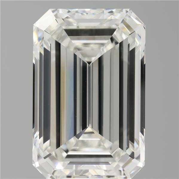 12.55 ct. emerald Lab Grown Diamond front image
