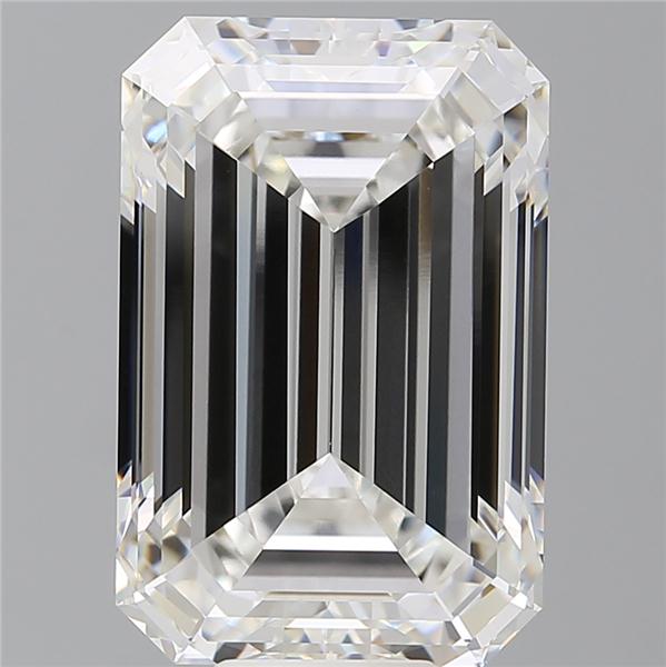 12.09 ct. emerald Lab Grown Diamond front image
