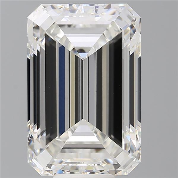 12.50 ct. emerald Lab Grown Diamond front image