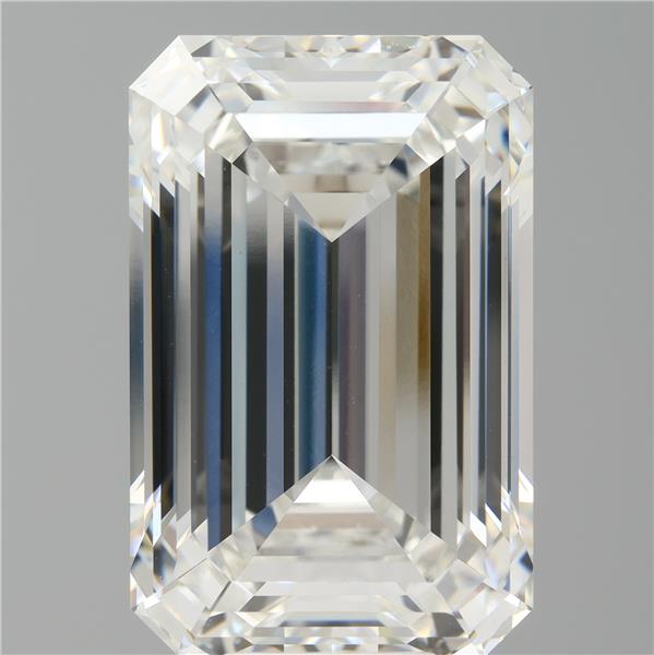 12.10 ct. emerald Lab Grown Diamond front image