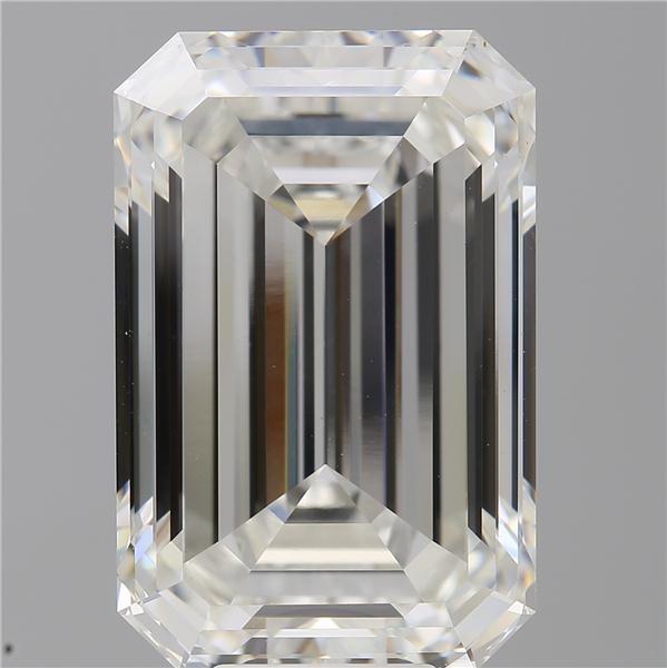 11.58 ct. emerald Lab Grown Diamond front image