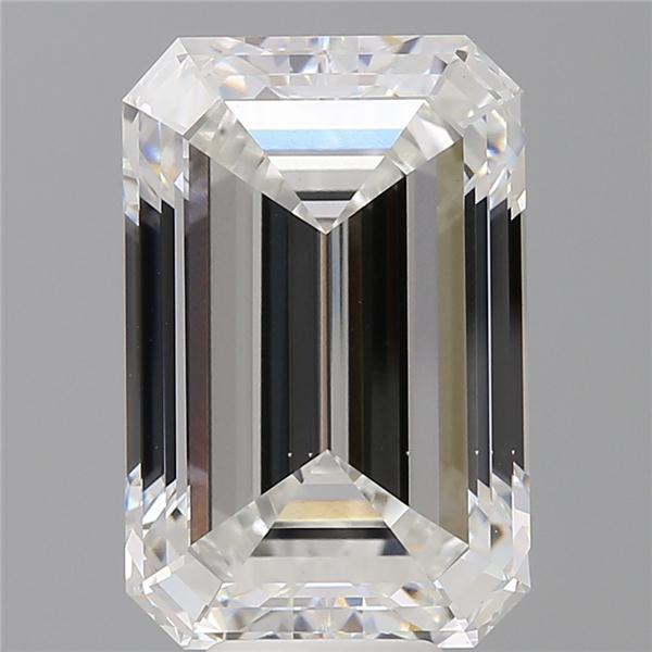 10.01 ct. emerald Lab Grown Diamond front image