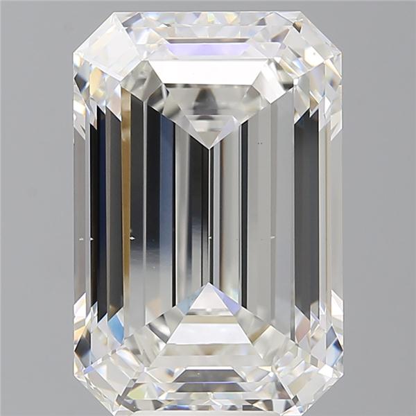 10.09 ct. emerald Lab Grown Diamond front image