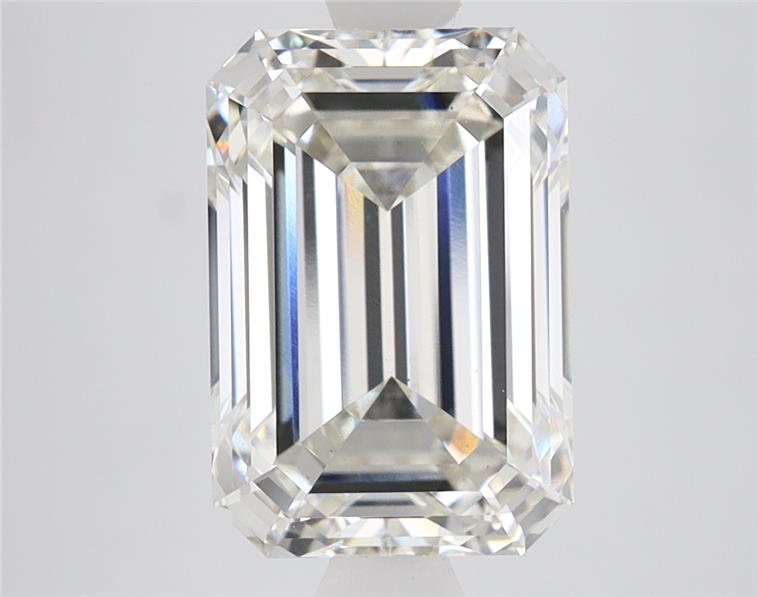 4.05 ct. emerald Lab Grown Diamond front image