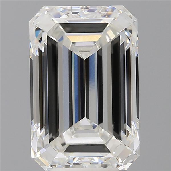8.09 ct. emerald Lab Grown Diamond front image