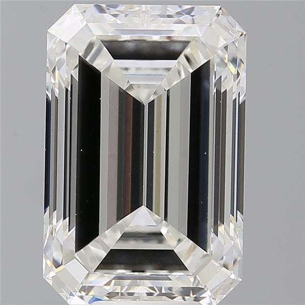 9.51 ct. emerald Lab Grown Diamond front image