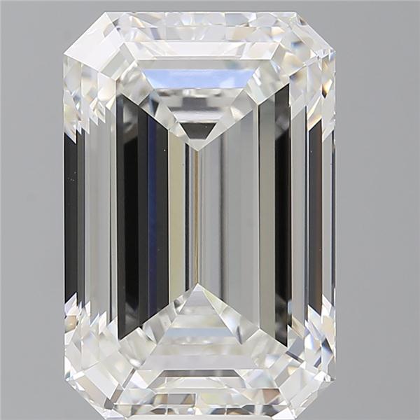 10.58 ct. emerald Lab Grown Diamond front image