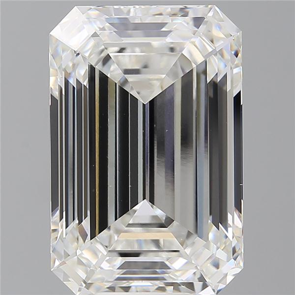 12.05 ct. emerald Lab Grown Diamond front image