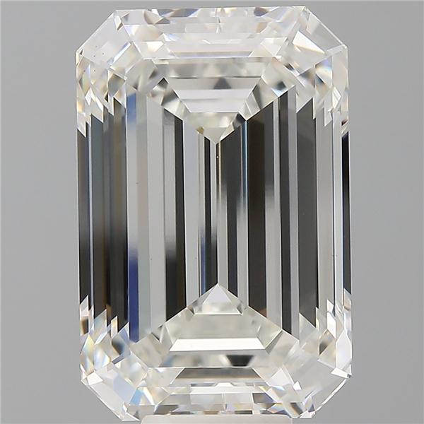 12.08 ct. emerald Lab Grown Diamond front image