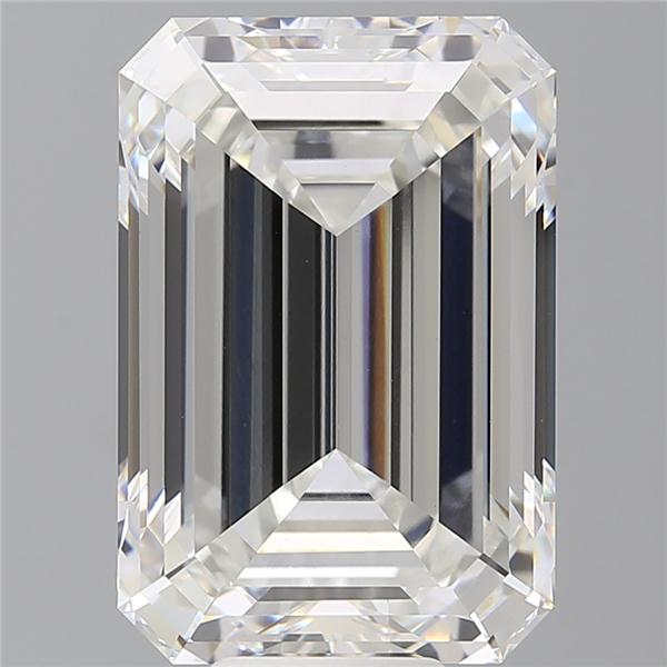 12.06 ct. emerald Lab Grown Diamond front image