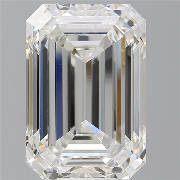 12.05 ct. emerald Lab Grown Diamond front image