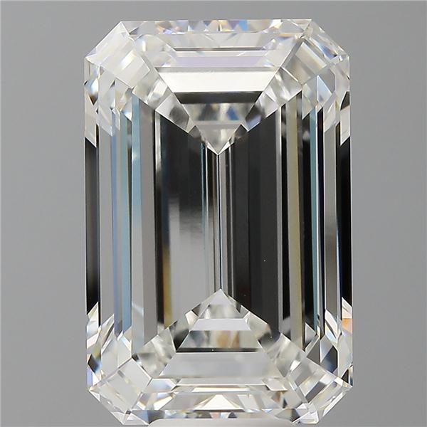 11.59 ct. emerald Lab Grown Diamond front image