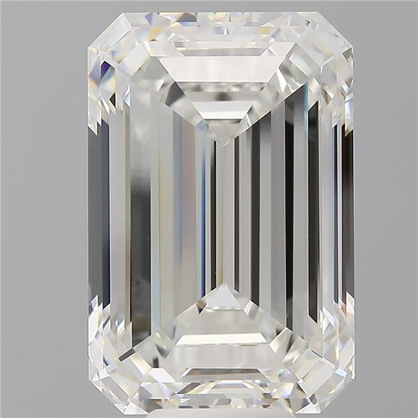 12.02 ct. emerald Lab Grown Diamond front image