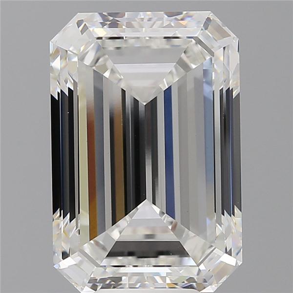 10.50 ct. emerald Lab Grown Diamond front image