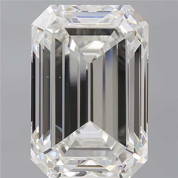 10.56 ct. emerald Lab Grown Diamond front image