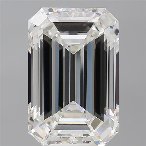 10.09 ct. emerald Lab Grown Diamond front image