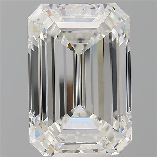 10.09 ct. emerald Lab Grown Diamond front image