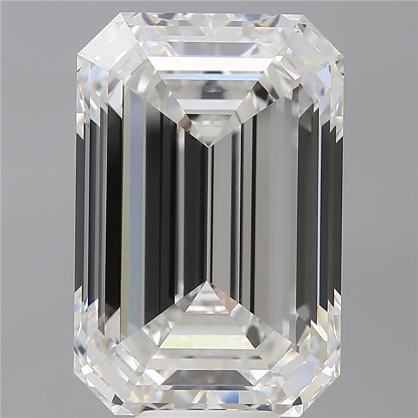 11.58 ct. emerald Lab Grown Diamond front image