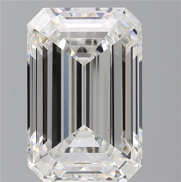 11.55 ct. emerald Lab Grown Diamond front image