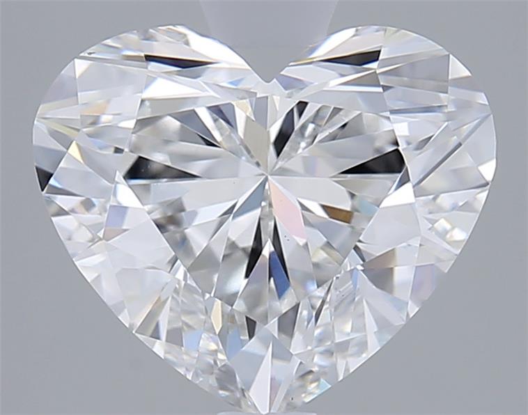 2.03 carat e VS1 EX Cut IGI heart diamond