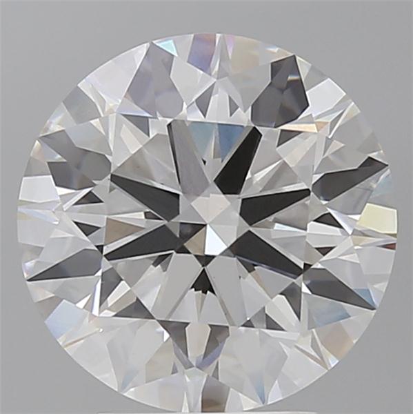 4.10 ct. round Lab Grown Diamond front image