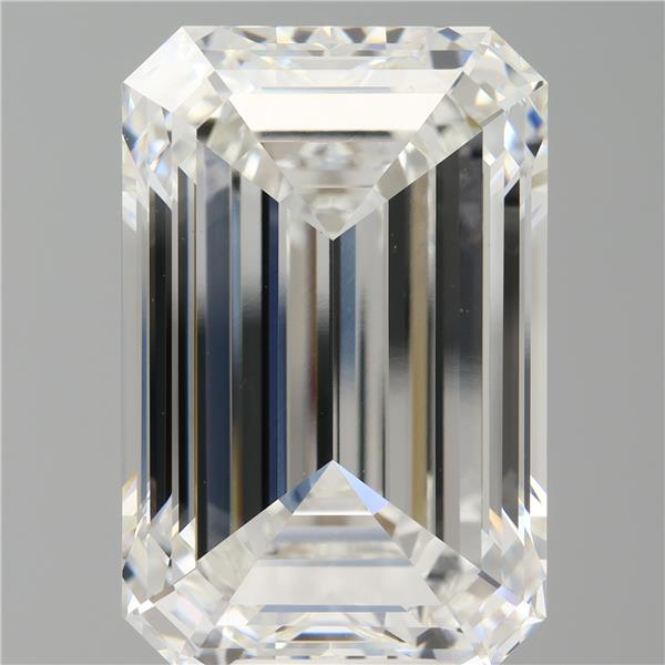 13.56 ct. emerald Lab Grown Diamond front image