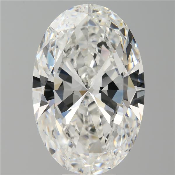 10.49 ct. oval Lab Grown Diamond front image