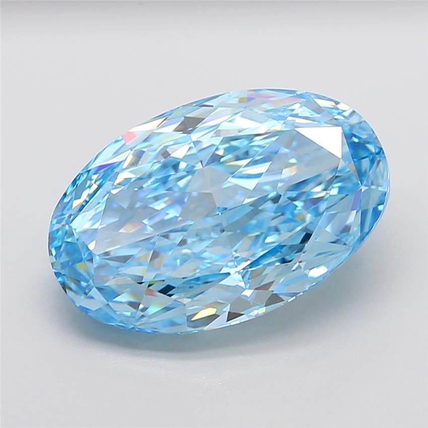 14.34 ct. oval Lab Grown Diamond front image
