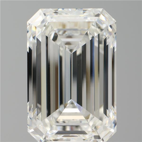 12.60 ct. emerald Lab Grown Diamond front image