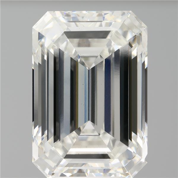 7.60 ct. emerald Lab Grown Diamond front image