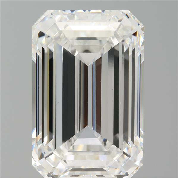 11.56 ct. emerald Lab Grown Diamond front image